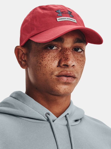 Under Armour Branded Hat-RED Cap
