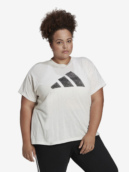 adidas Performance Κρεμ γυναικείο μπλουζάκι adidas Performance