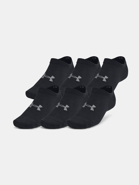 Under Armour UA Essential No Show Socks 6 pairs