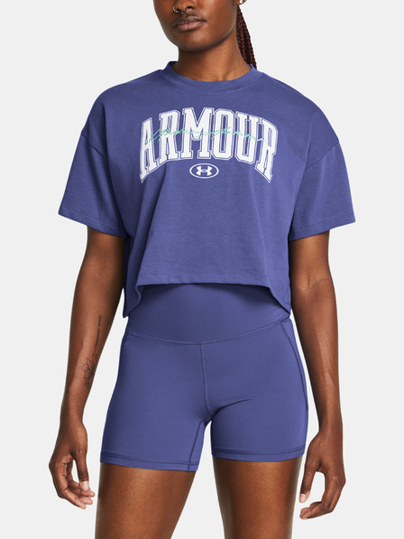 Under Armour UA HW Scripted WM Crop SS T-shirt