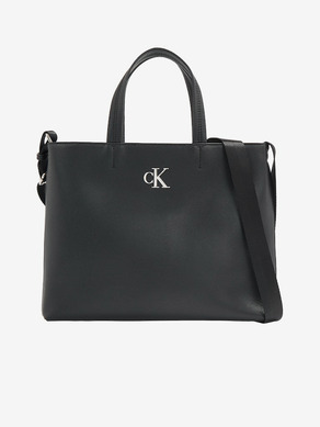 Calvin Klein Minimal Monogram Slim Tote 26 Handbag