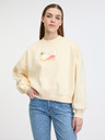 Calvin Klein Jeans Illuminated Box Logo Crew Neck Sweatshirt