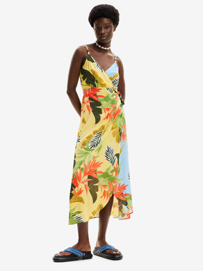 Desigual Tropical Leaves Dresses