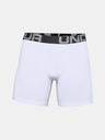 Under Armour UA Charged Cotton 6in Boxers 3 Piece