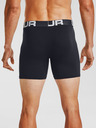 Under Armour UA Charged Cotton 6in Boxers 3 Piece