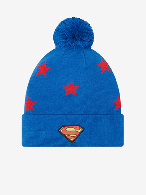 New Era Star Bobble Kids Beanie