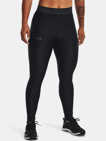 Under Armour Armour Branded WB Leg-BLK Leggings