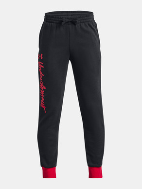 Under Armour UA Rival Fleece Script Kids Joggings