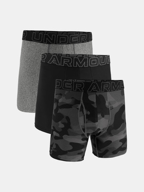 Under Armour M UA Perf Tech Nov 6in Boxers 3 Piece