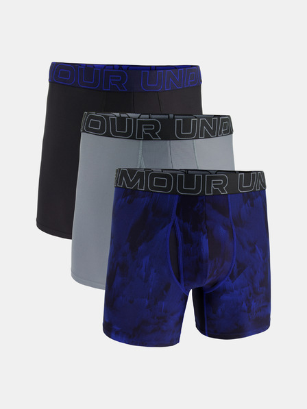 Under Armour M UA Perf Tech Nov 6in Boxers 3 Piece