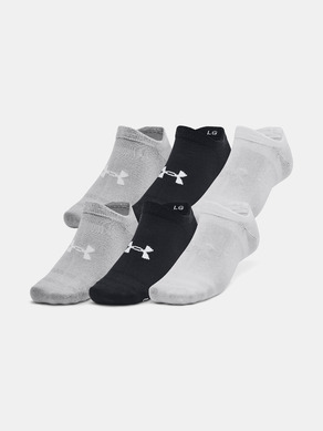 Under Armour UA Essential No Show Socks 6 pairs