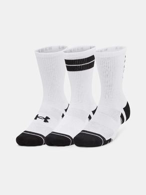 Under Armour UA Perf Tech Nov Crew Set of 3 pairs of socks