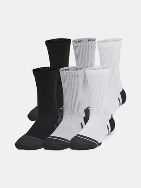 Under Armour Y UA Perf Tech Crew Socks 6 pairs of children