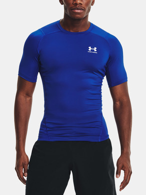 Under Armour HG Armour Comp SS - modrá. T-shirt