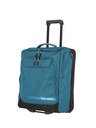 Travelite Kick Off Wheeled Duffle S - petrolejová bag