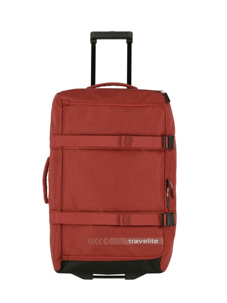 Travelite Kick Off Wheeled Duffle L - červená bag