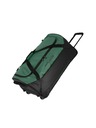 Travelite Basics Trolley Travel Bag Black/green bag