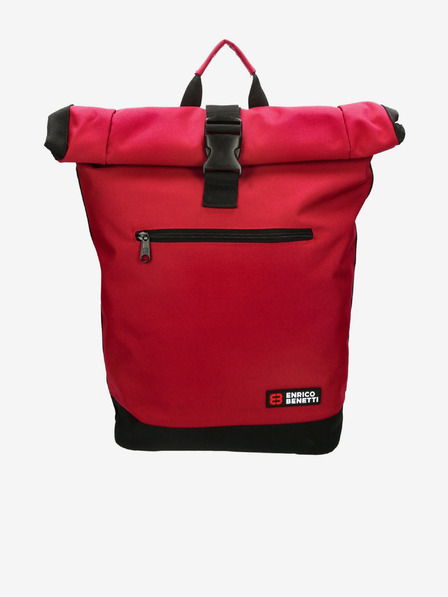 Enrico Benetti Amsterdam Notebook Red Backpack