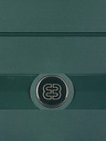 Enrico Benetti Montréal L Green Suitcase