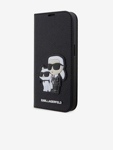 Karl Lagerfeld iPhone 14 Pro Max Black Case