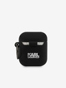 Karl Lagerfeld AirPods 1/2 Black Case