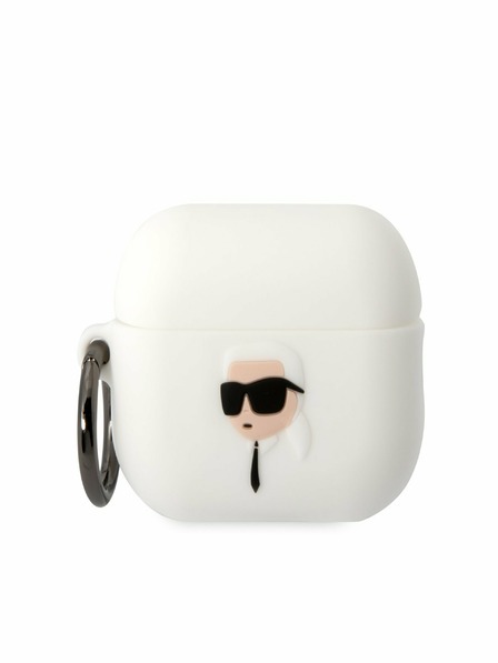 Karl Lagerfeld Airpods Pro 2 White Case