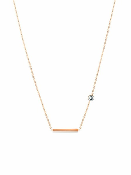 Vuch Ederne Rose Gold Necklace