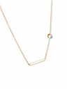 Vuch Ederne Rose Gold Necklace