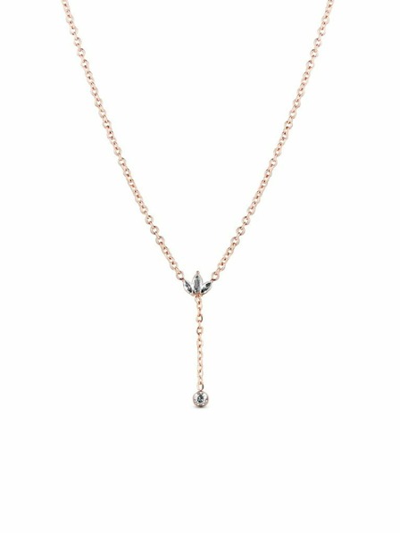 Vuch Krystel Rose Gold Necklace