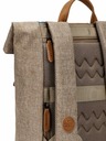 Vuch Mellora Diverse Brown Backpack