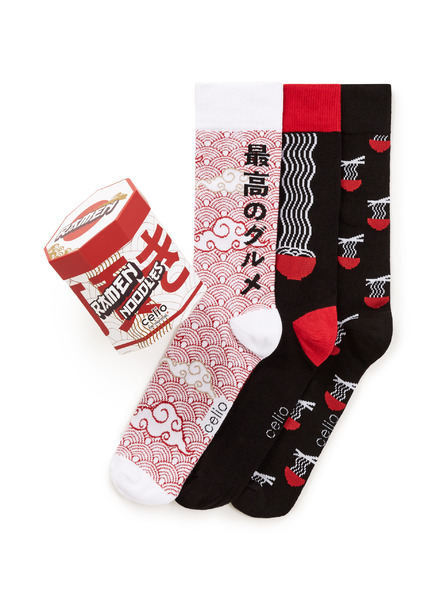 Celio Ramen Set of 3 pairs of socks