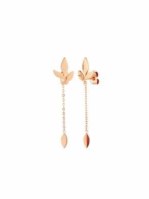 Vuch Gleam Rose Gold Earrings