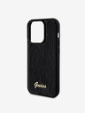 Guess Sequin Script Logo Zadní Kryt pro iPhone 14 Pro Max Black Phone case