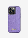 Guess Sequin Script Logo Zadní Kryt pro iPhone 15 Pro Max Purple Phone case