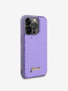 Guess Sequin Script Logo Zadní Kryt pro iPhone 15 Pro Max Purple Phone case