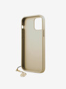 Guess 4G Charm Zadní Kryt pro iPhone 12/12 Pro 6.1 Grey Phone case