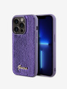 Guess Sequin Script Logo Zadní Kryt pro iPhone 14 Pro Max Purple Phone case