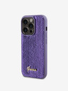 Guess Sequin Script Logo Zadní Kryt pro iPhone 14 Pro Max Purple Phone case