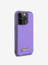 Guess Sequin Script Logo Zadní Kryt pro iPhone 14 Pro Max Purple Phone case