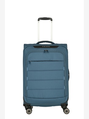 Travelite Skaii 4w M - modrá Suitcase