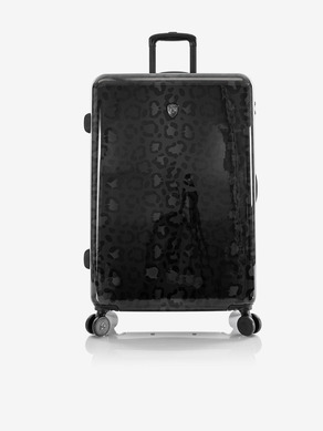 Heys Black Leopard L Suitcase