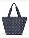 Reisenthel Shopper M Metallic Dots Blue bag