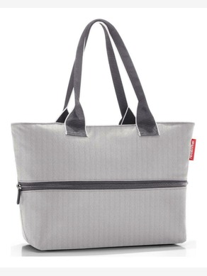 Reisenthel Shopper E1 Herringbone Grey bag