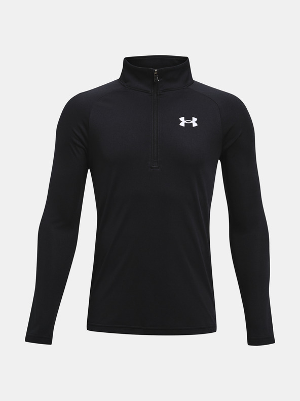 Under Armour Μαύρο Under Armour UA Tech 2.0 1/2 Zip T-Shirt