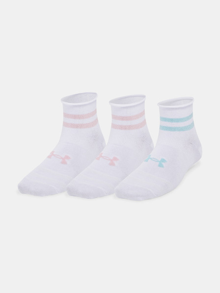 Under Armour UA W Essential Nov Qtr Set of 3 pairs of socks