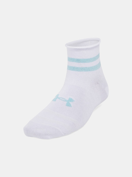 Under Armour UA W Essential Nov Qtr Set of 3 pairs of socks