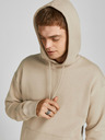 Jack & Jones Μπεζ ανδρικό Jack & Jones Star Hoodie
