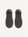 Celio Κάλτσες Celio Misible σκούρο γκρι σκουρόχρωμες brindle