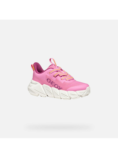 Geox Ροζ αθλητικά κοριτσιών Geox Flexyper Fast