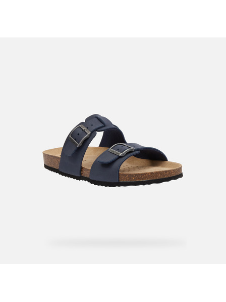 Geox Σκούρες μπλε ανδρικές παντόφλες Geox Ghita